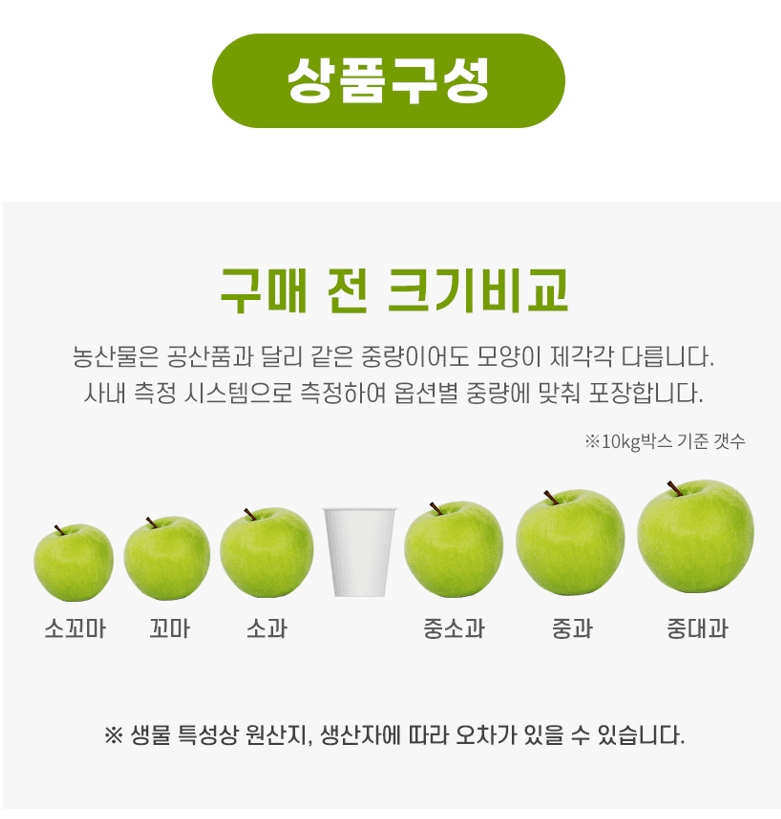 스피드번님의 장터 판매 상품 [여름 햇사과 썸머킹] 첨부 사진