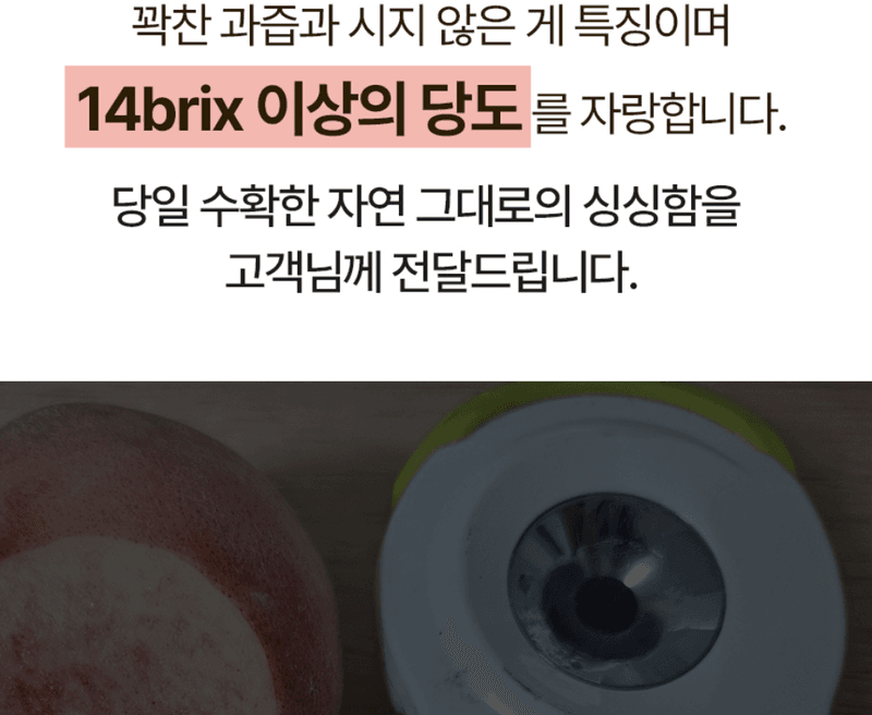 스피드번님의 장터 판매 상품 [(특가) 딱딱이 털복숭아] 첨부 사진