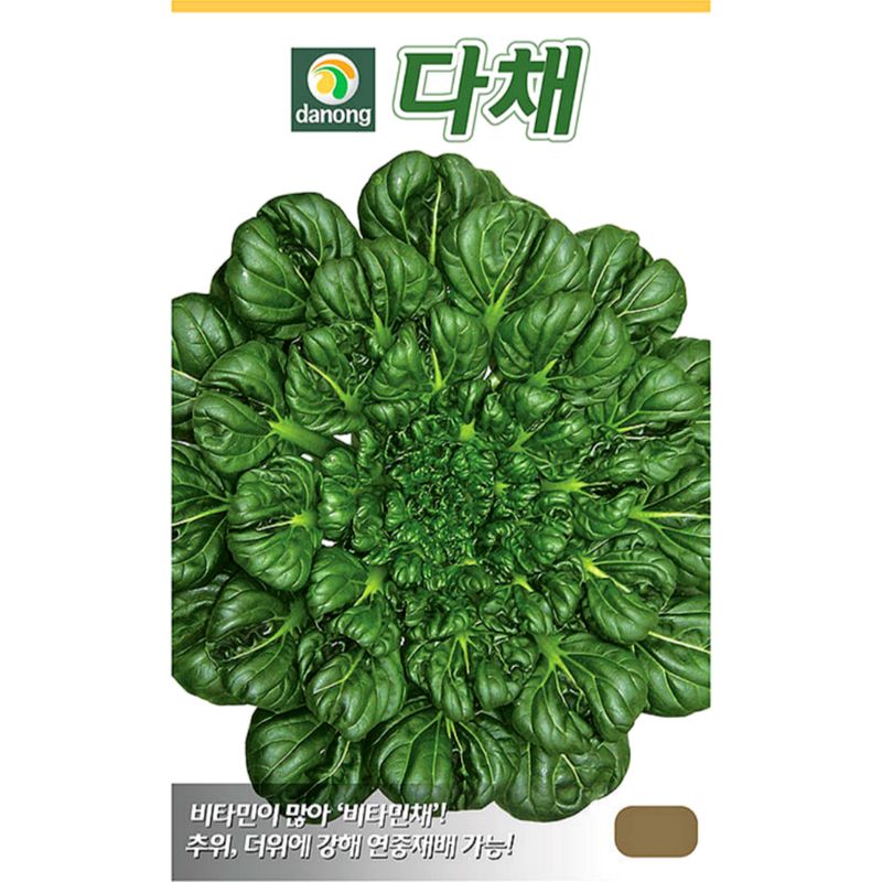 장터 상품 [[다농] 다채(비타민채) 5g 비타민채씨앗 채소씨앗 ] 썸네일