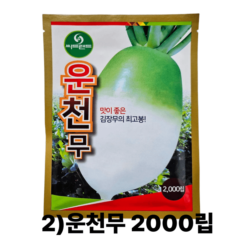 대산농사대장님의 장터 판매 상품 [동오시드 통일김장무 씨앗 15g 약 천립] 첨부 사진