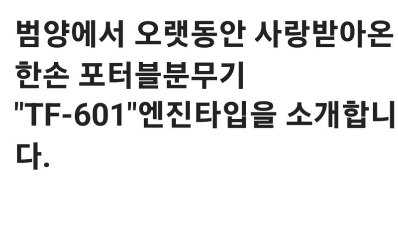제이엠테크툴님의 장터 판매 상품 [범양 2행정 TF-601 TF601 동력분무기 엔진분무기] 첨부 사진