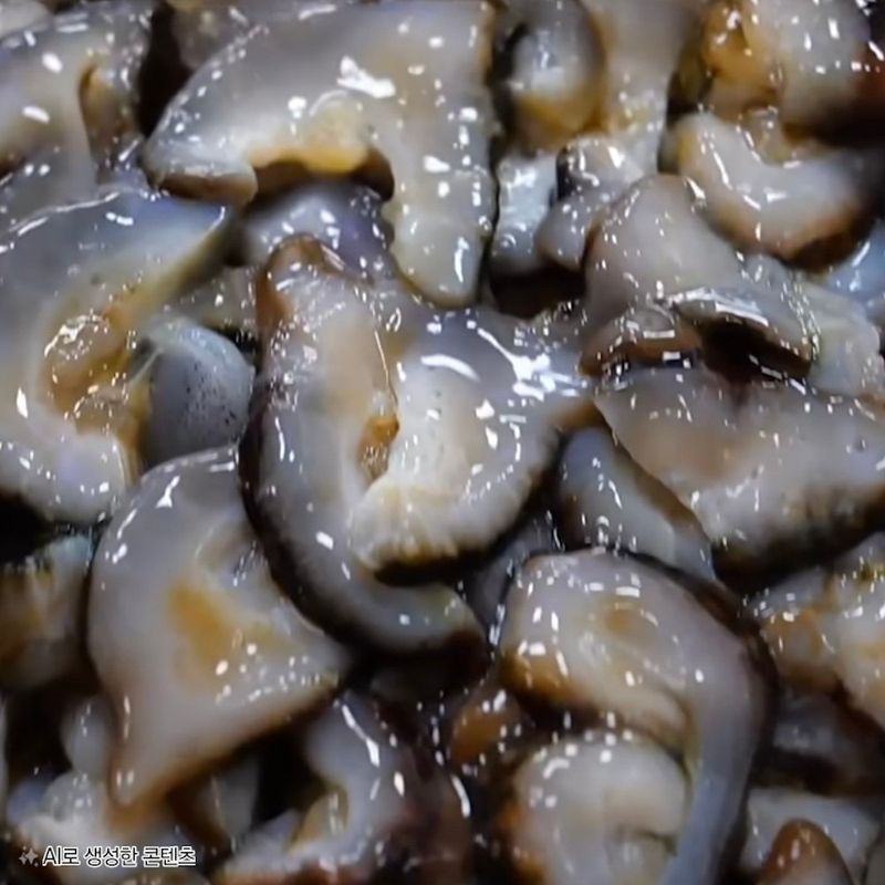 장터 상품 [해녀가 직접 채취한 해삼 제철 자연산 해삼회 1kg 고노와다] 썸네일