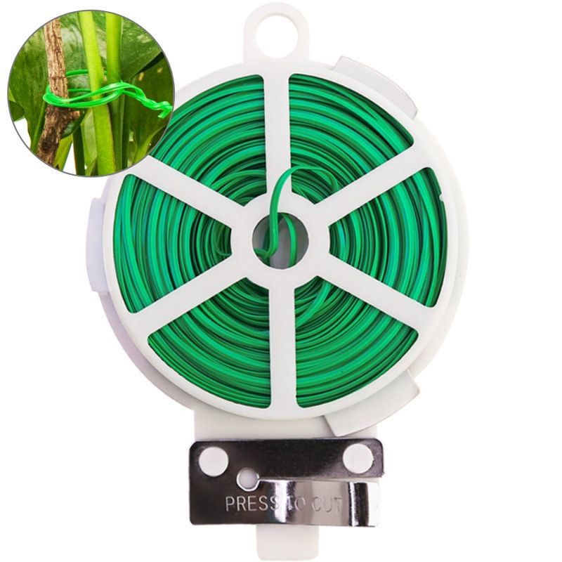 장터 상품 [팜포켓 과수원 작물 결속용 원예 화초 철사 끈 커터포함 10개입] 썸네일