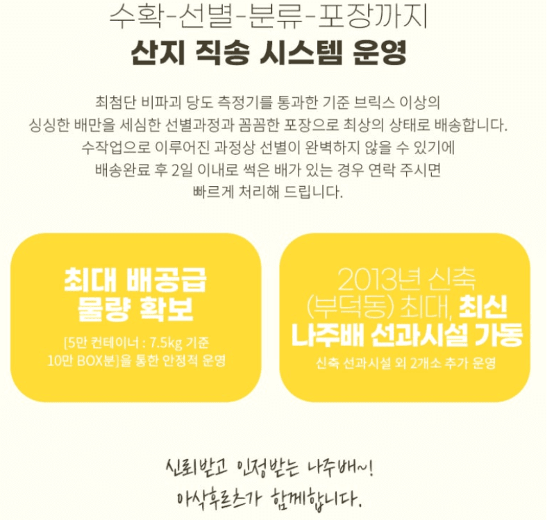 스피드번님의 장터 판매 상품 [나주 배(원황)] 첨부 사진