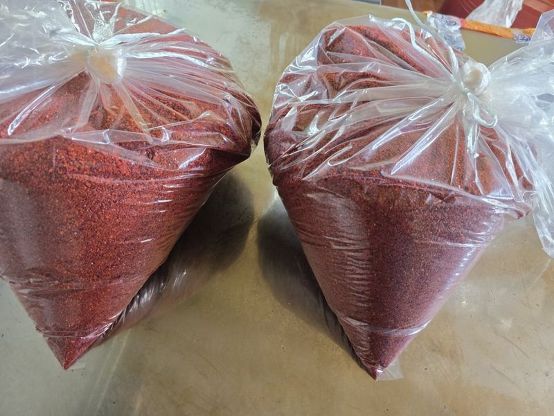 고추농사 정 미라님의 장터 판매 상품 [태양초고춧가루600g 1근] 첨부 사진