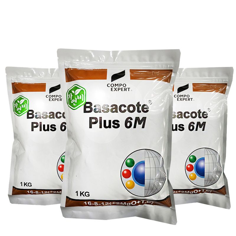 장터 상품 [코리아아그로 바사코트1kg 3포 6개월 완효성 코팅 파구처리 비료] 썸네일