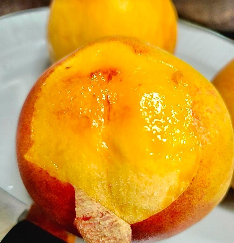 농부손녀님의 장터 판매 상품 [[인기상품] 황금알 황도 복숭아 4kg ] 첨부 사진