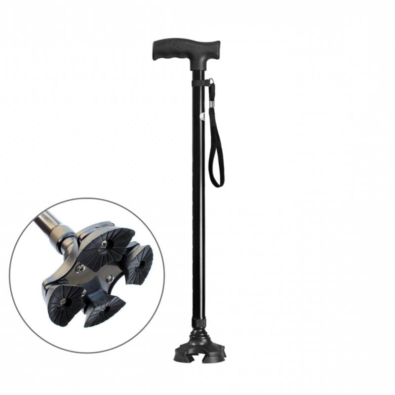 장터 상품 [안정적인 높이조절 네 발 경량 지팡이 ] 썸네일