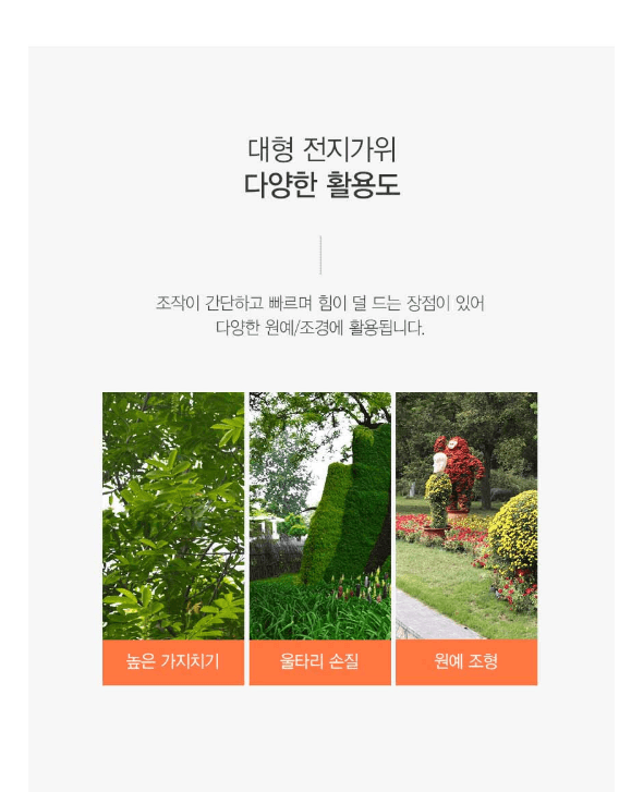 김복자님의 장터 판매 상품 [원예 조경 정원 가위 가지치기 대형 전지가위 M13278] 첨부 사진