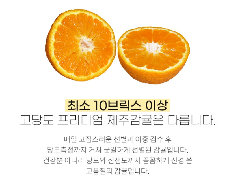 스피드번님의 장터 판매 상품 [제주직송 노지감귤] 첨부 사진