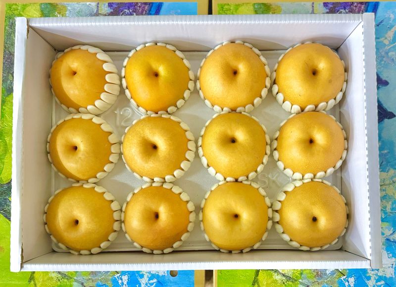 농부손녀님의 장터 판매 상품 [[명품] 임금님 햇 배 선물세트 7.5kg] 첨부 사진