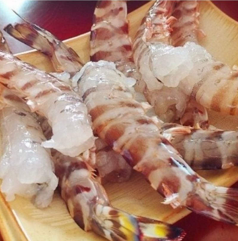 김진국님의 장터 판매 상품 [살아서 도착하는 당일조업 완도 활 보리새우 생 오도리 활새우 회 생새우 10마리] 첨부 사진