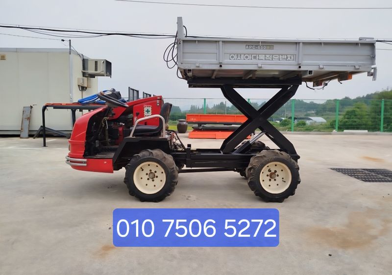 수리남3님의 장터 판매 상품 [아세아 운반차 파워핸들 4륜구동 유압덤프 리프트] 첨부 사진