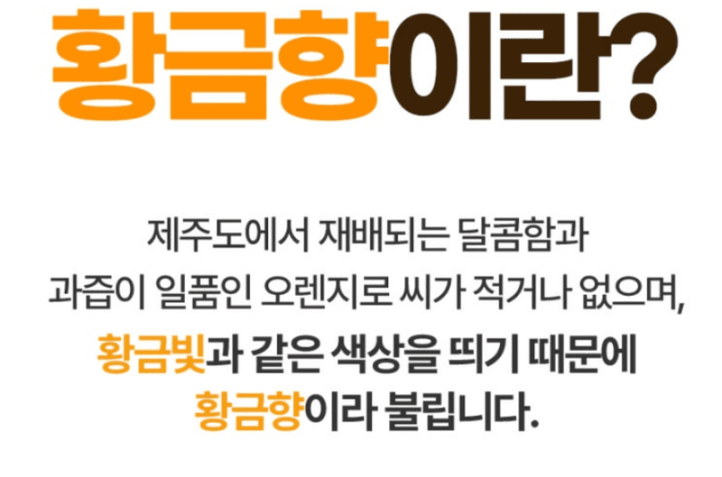 스피드번님의 장터 판매 상품 [제주도 고당도 황금향 ] 첨부 사진