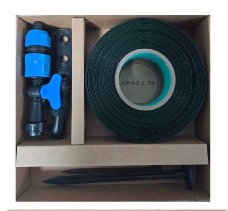 대산농사대장님의 장터 판매 상품 [수도용 텃밭 분수호스50m 세트] 첨부 사진