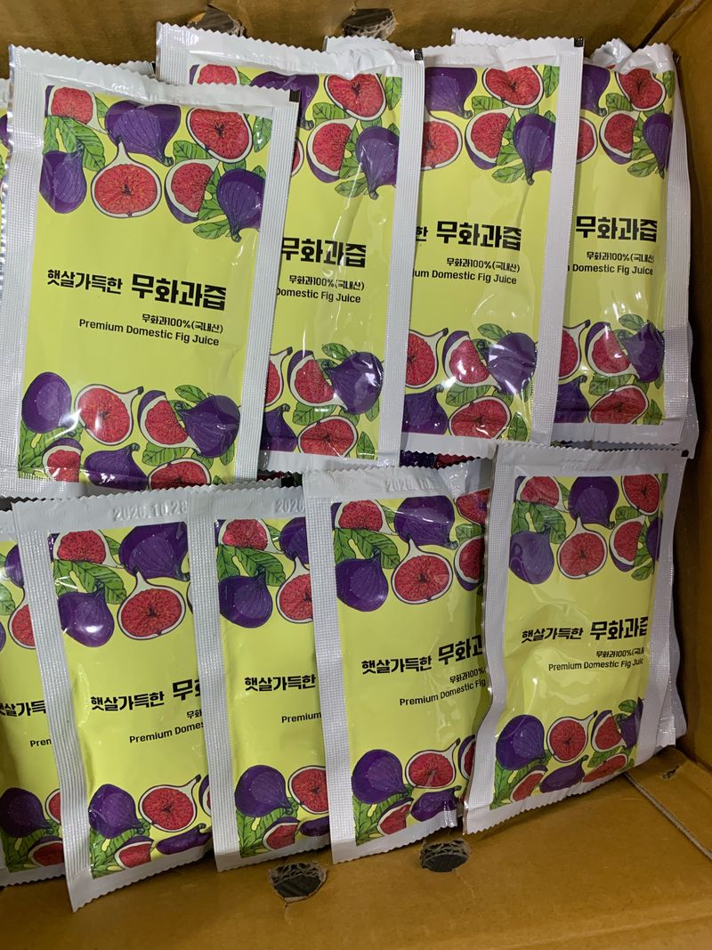 장터 상품 [토종 무화과즙 100ml 50봉 ] 썸네일