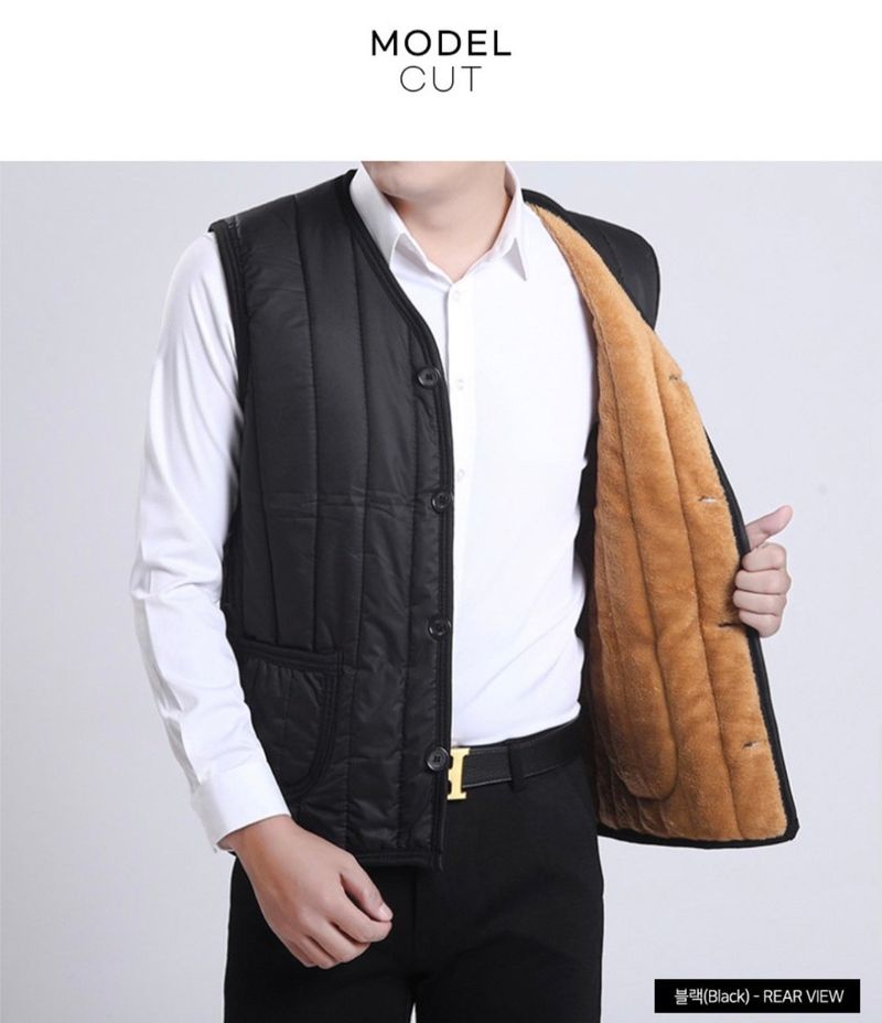 김복자님의 장터 판매 상품 [융털 조끼 김장조끼 겨울조끼 남녀공용] 첨부 사진