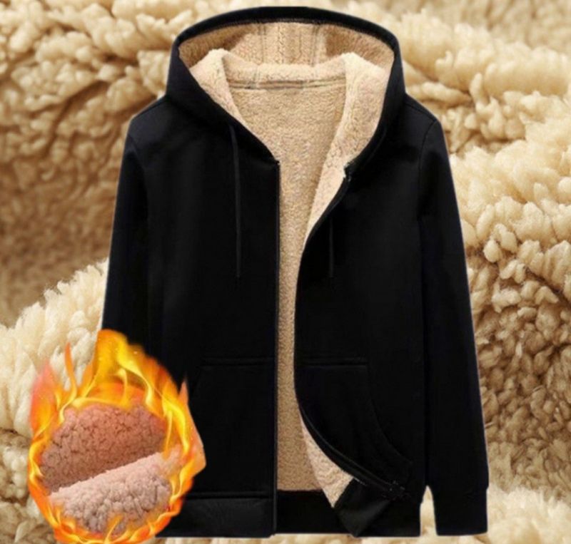 김복자님의 장터 판매 상품 [따뜻한 양털후드집업 오버핏 남여공용 겨울 방한 후드 기모 티셔츠 맨투맨] 첨부 사진