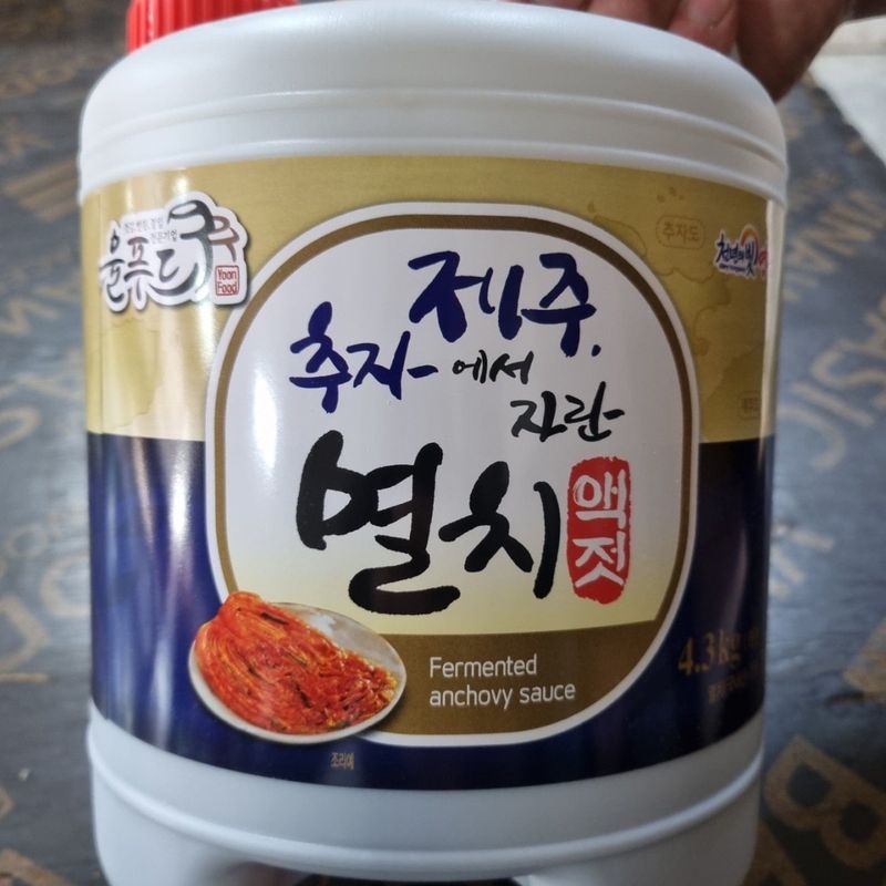 장터 상품 [멸치액젓 4.3kg] 썸네일