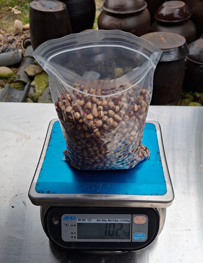 장터 상품 [아주까리 밤콩(토종콩)] 썸네일