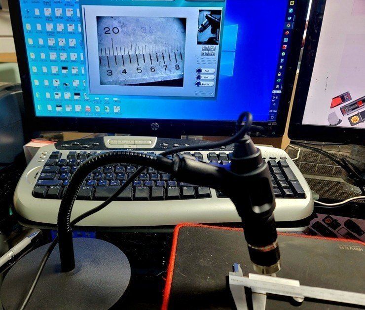 조남선님의 장터 판매 상품 [모니터링 전문가용 전자현미경 컴퓨터 연결] 첨부 사진