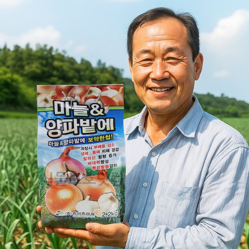 장터 상품 [무료배송 중앙 마늘 양파밭에 비료 ] 썸네일