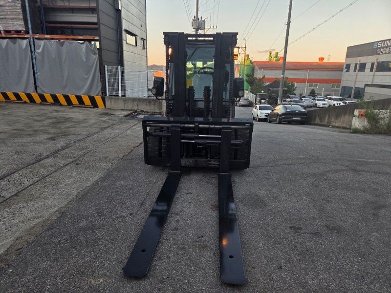 한효진님의 장터 판매 상품 [4.5톤 듀얼3단 풀옵션 디젤 중고지게차 ] 첨부 사진