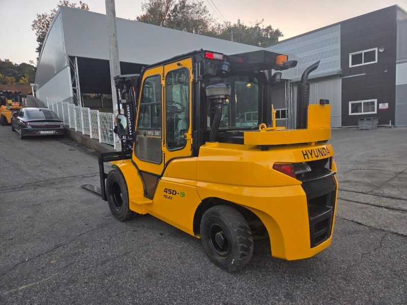 한효진님의 장터 판매 상품 [4.5톤 듀얼3단 풀옵션 디젤 중고지게차 ] 첨부 사진