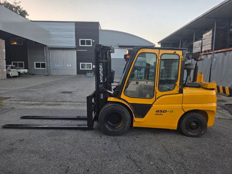 한효진님의 장터 판매 상품 [4.5톤 듀얼3단 풀옵션 디젤 중고지게차 ] 첨부 사진