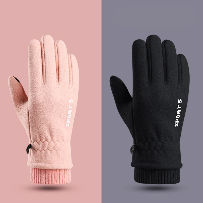 장터 상품 [남성 여성 플리스 보온 방한 터치 장갑] 썸네일