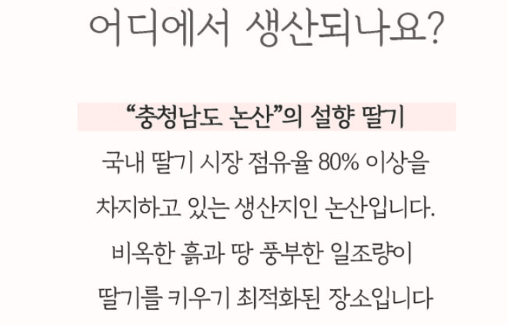 스피드번님의 장터 판매 상품 [논산 설향딸기] 첨부 사진