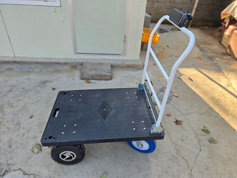 강상구님의 장터 판매 상품 [전동 대차 카트 달리 새상품] 첨부 사진