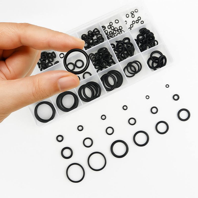 장터 상품 [내열 배관 고무 오링 18종 각링 오일링 실리콘 패킹 수리키트] 썸네일