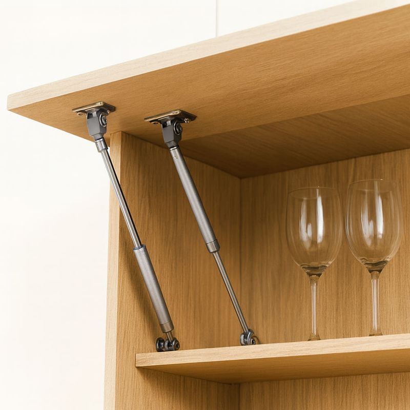 장터 상품 [가스 스프링 싱크대쇼바 가구 유압 완충기 에어 공구함 수납장 창문 스텝 쇼바] 썸네일