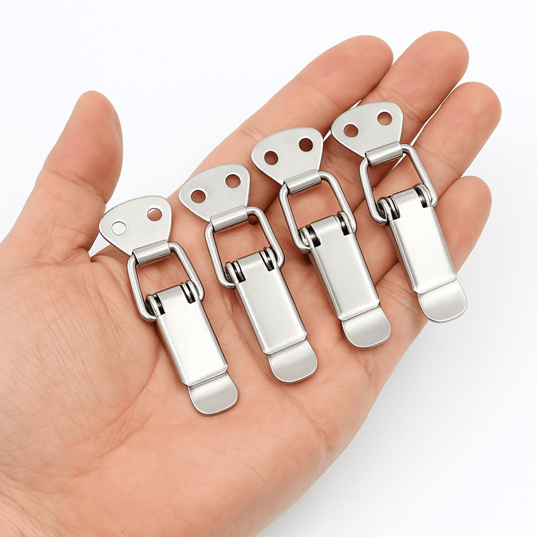 장터 상품 [스텐 매미고리 잠금장치 클램프 걸고리 잠금고리 벽용 피스 4개] 썸네일