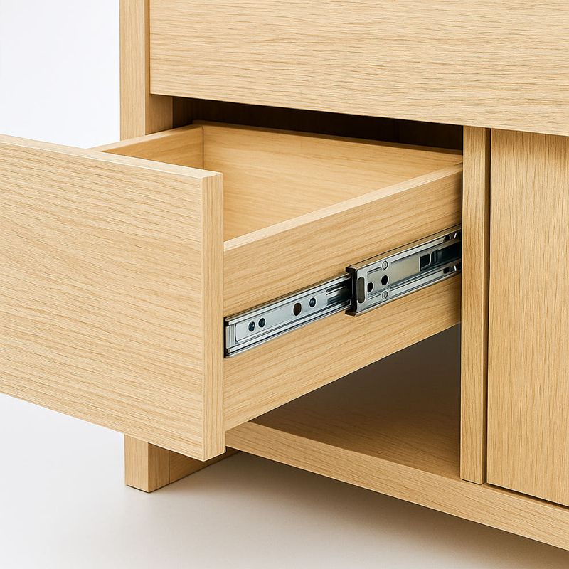 장터 상품 [옷장 서랍 레일 3단 35폭 300 가구 슬라이딩 볼레일] 썸네일