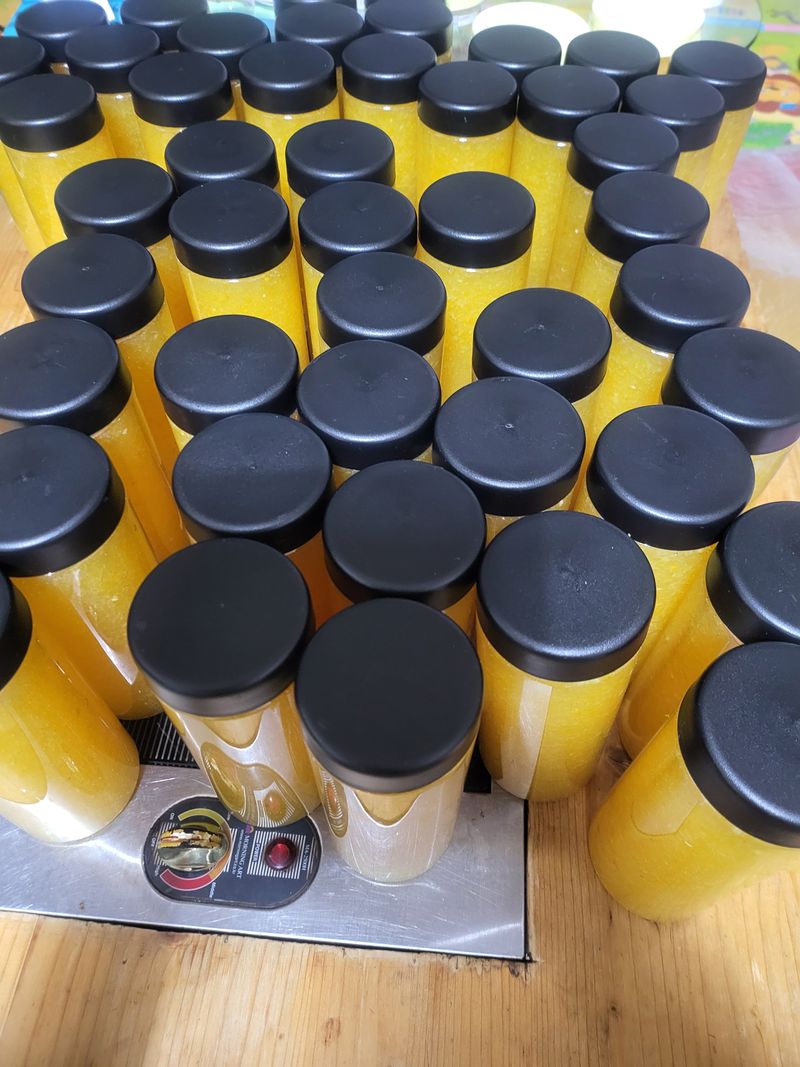 장금이1님의 장터 판매 상품 [유자퓨레 500ml  2병 ] 첨부 사진