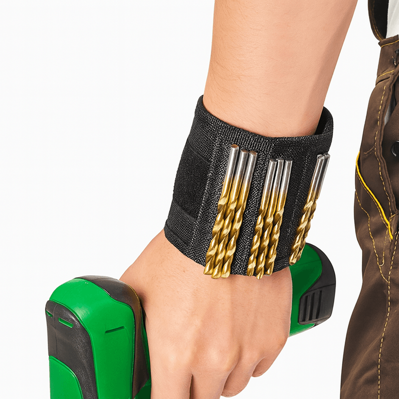 장터 상품 [손목 자석 밴드 팔찌 피스 못 나사 볼트 너트 마그네틱 홀더 공구걸이 아대] 썸네일