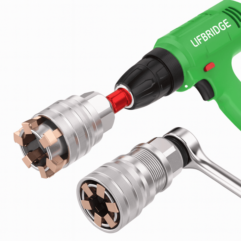 장터 상품 [만능라쳇렌치 멀티소켓 복스알 크기조절 전동 드릴용 스패너 깔깔이] 썸네일