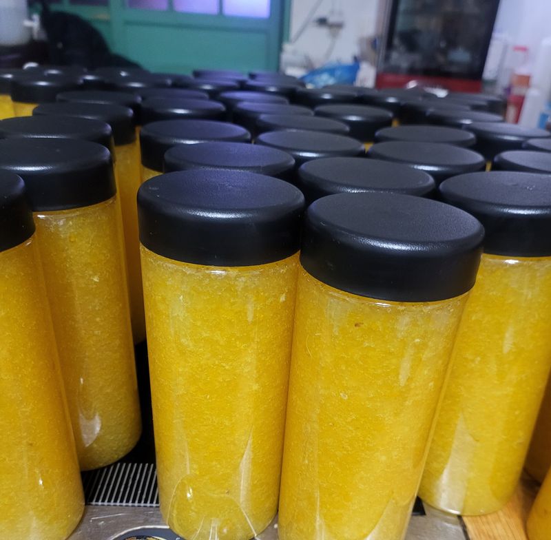 장금이1님의 장터 판매 상품 [유자퓨레 500ml  2병 ] 첨부 사진