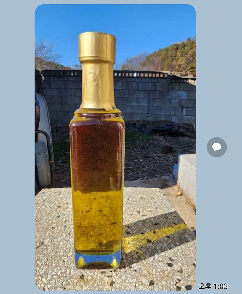 서성환님의 장터 판매 상품 [산초기름] 첨부 사진