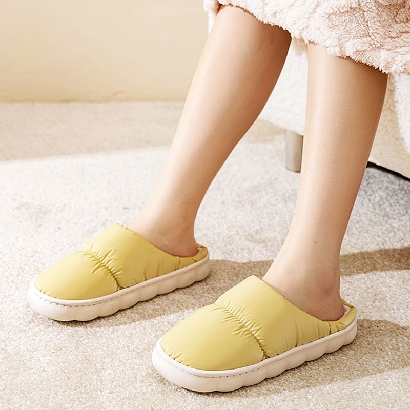 장터 상품 [패딩 슬리퍼 털 실내화 층간소음 방한 겨울 거실화 남자 여자] 썸네일