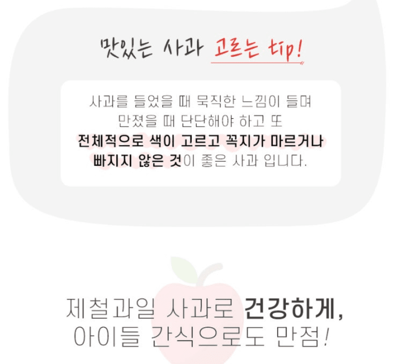 스피드번님의 장터 판매 상품 [부사사과 선물세트] 첨부 사진