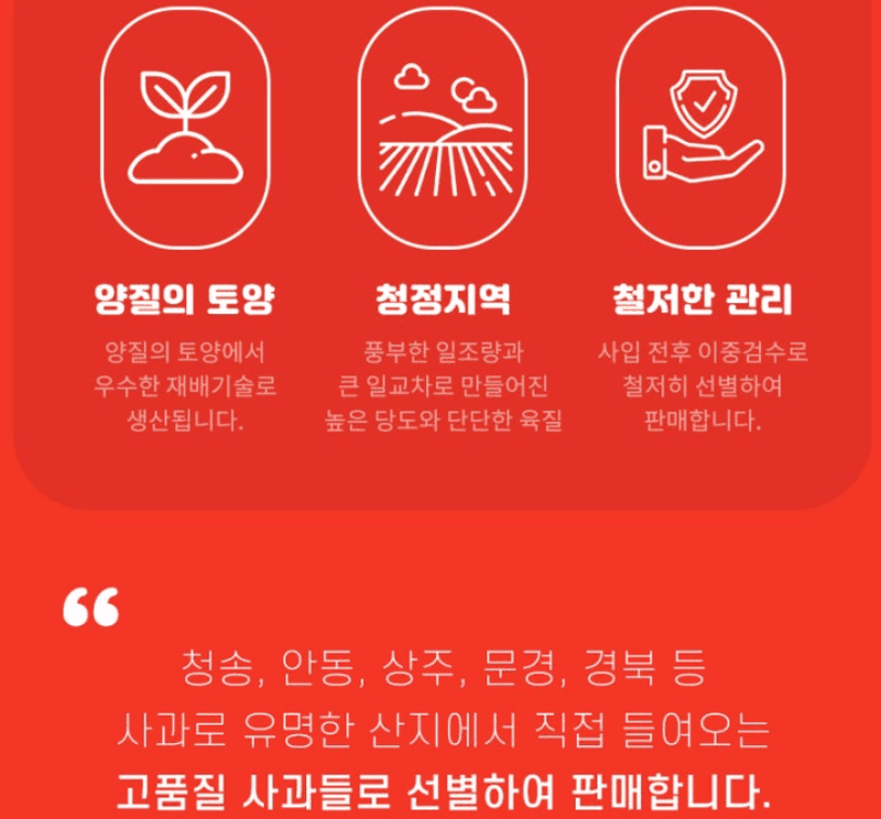 스피드번님의 장터 판매 상품 [부사사과 선물세트] 첨부 사진