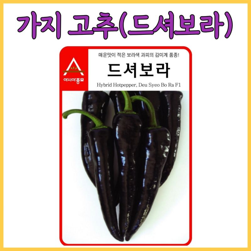 장터 상품 [가지고추 드셔보라 100립 1000립] 썸네일