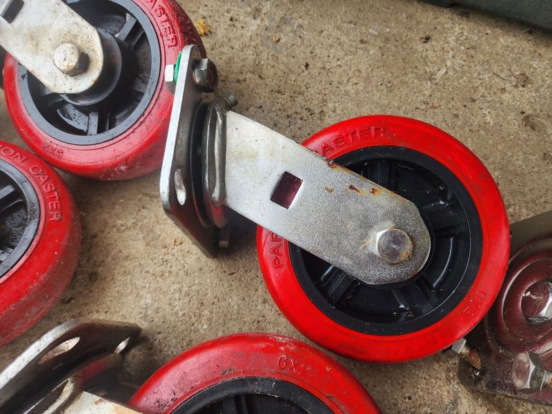 수리남님의 장터 판매 상품 [스덴 회전바퀴6인치 강화우레탄 고하중 바퀴] 첨부 사진