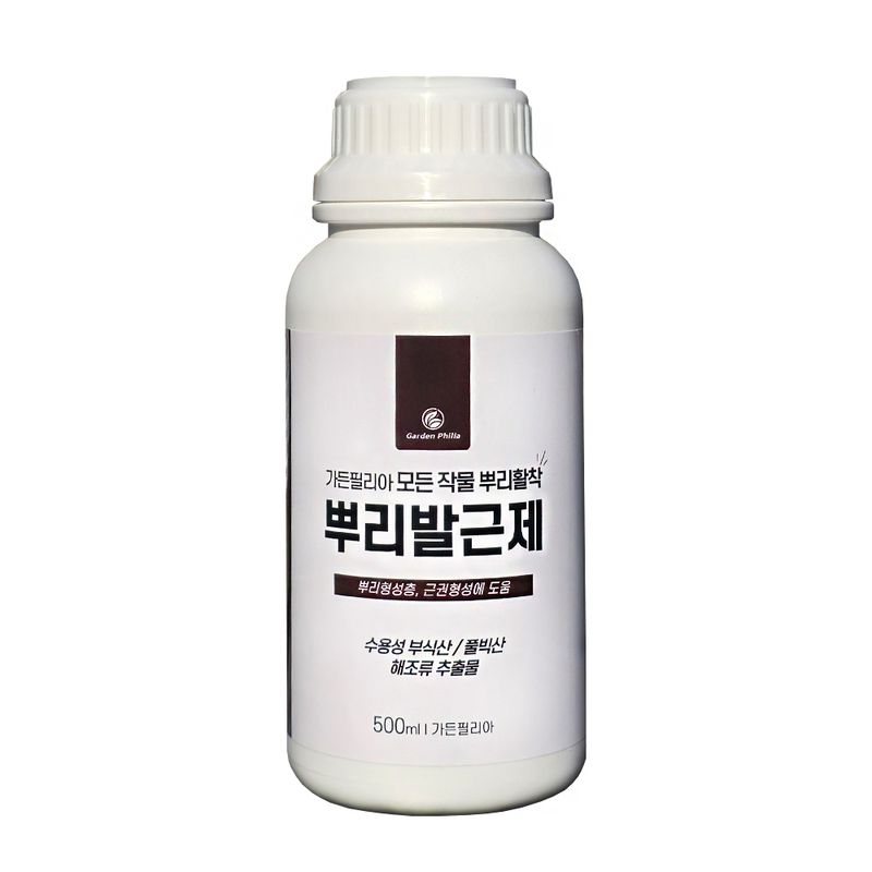 장터 상품 [가든필리아 뿌리발근제500ml 신개념 뿌리활착 영양제 풀빅산 해초추출물 ] 썸네일