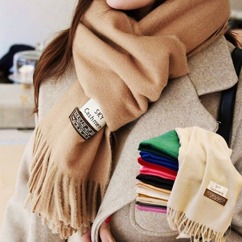 장터 상품 [캐시미어 머플러 목도리 스카프 롱머플러 15컬러] 썸네일