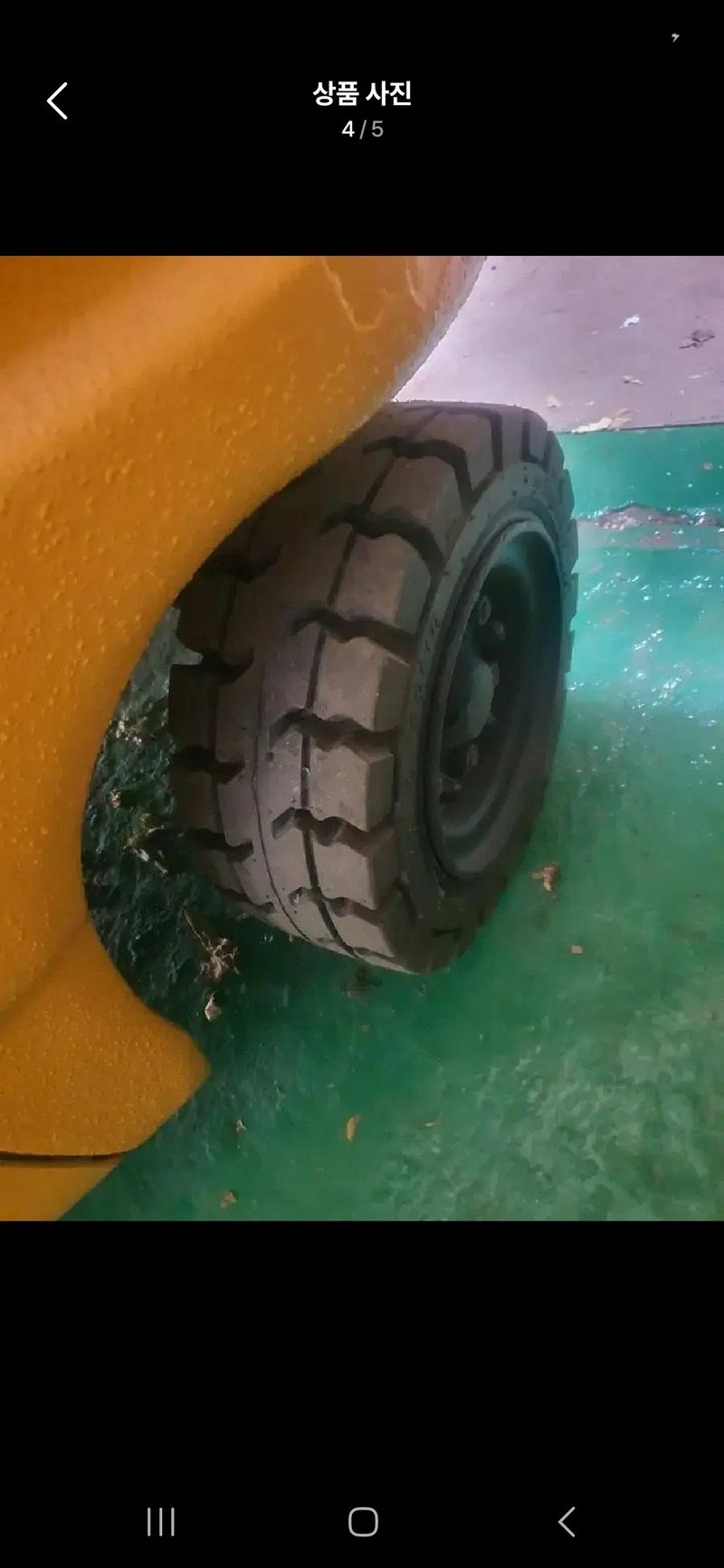 강대성님의 장터 판매 상품 [급매ㅡ코마츠전동지게차2톤ㅡ18년식] 첨부 사진