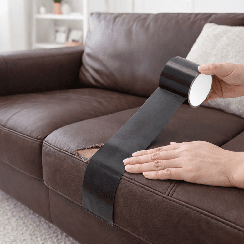 장터 상품 [가죽 테이프 쇼파 수선 패치 자동차 시트 레자 의자 안장 리폼 5m] 썸네일